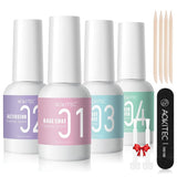 Aokitec 4+8PCS Dip Powder Liquid Set - 4*15ml