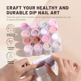 Aokitec 36PCS Dip Powder Starter Nail Kit -